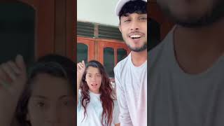 AroBoy and sachini dance ❤️🤘  Sachini dilhara hot dance aroboy [upl. by Rekcut]