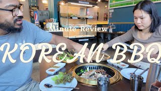 Korean BBQ  Minute Review [upl. by Divadnoj]