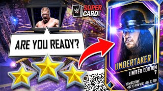 How I Finished Campaign for UNDERTAKER Limited Edition Secret QR Code  WWE SuperCard [upl. by Eiduam460]