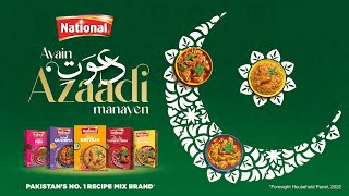 National Foods  DawateAzaadi [upl. by Hinckley]