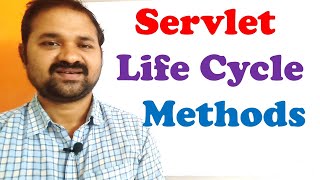 Servlet Life Cycle Methods  Web Technologies  Advanced Java [upl. by Lidaa]