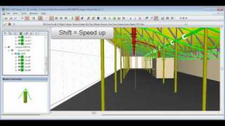 DDSCAD Viewer  Orbit Walk Fly [upl. by Nednil]