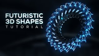 Create Futuristic Shapes In After Effects [upl. by Eiruam]