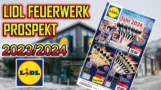 LIDL FEUERWERK PROSPEKT 20232024 [upl. by Amaleta]