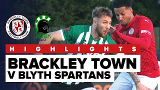 HIGHLIGHTS Brackley Town 11  Blyth Spartans  Saturday 11th November [upl. by Macario]