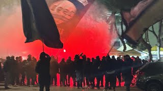 Ultras Napoli è successo fuori lo stadio dopo la delusione col Monza [upl. by Chrotoem]