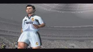 El Clasico Real Madrid vs FC Barcelona Fifa 2001 Playstation2 [upl. by Olsewski286]