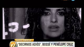 Visión 7 quotDecirnos adiósquot videoclip de Miguel Bosé y Penélope Cruz [upl. by Artenahs]