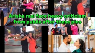 Arisha Razi receive heavy criticism from public pics and videos shoot goes viral [upl. by Eradis]