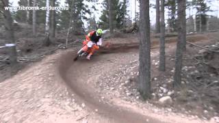 Enduro Vintercupen 2015 Tidaholms MK wwwtibromkenduronu [upl. by Aniras244]