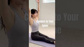 Release Tension and Bring Comfort to Your Spine wellnessjourney pilates dailypilates [upl. by Ultun]