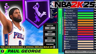 This NEW SLASHING SHOT CREATOR is a MONSTER in NBA 2K25 GETS COMPARED TO PAUL GEORGE [upl. by Notxap]