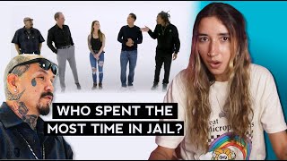 Who Has Served the Most Time Ex Cons Rank Themselves  REACTION [upl. by Sandler]