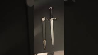 NARSIL ANDURIL ARAGONS STRIDER DAGGER SWORD viralvideo fypyoutube foryoupage [upl. by Akihsat]