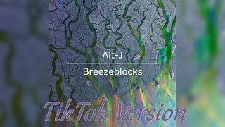 AltJ  Breezeblocks Original TikTok Version [upl. by Oiled733]