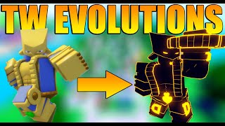 NEW ALL THE WORLD EVOLUTIONS  SHOWCASE  Stands Awakening  Roblox [upl. by Aehs]