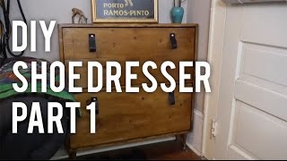 How to Make a Shoe Dresser  DIY [upl. by Joice]