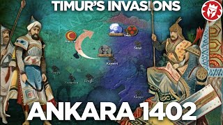 Timur against Bayezid  Battle of Ankara 1402 DOCUMENTARY [upl. by Malchy]