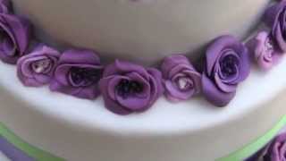 tutorial torta decorata con fiori [upl. by Carrel]