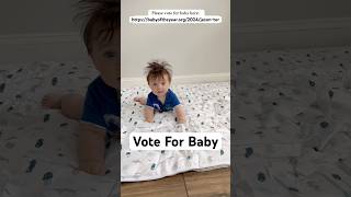 HELP THIS BABY win baby contest by voting here TYPE httpsbabyoftheyearorg2024jasonter [upl. by Yatnuahs821]