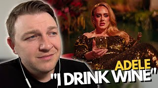 Adele quotI DRINK WINEquot 🍷 Official Music Video  Musical Theatre Coach Reacts [upl. by Atnomed]