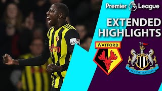 Watford v Newcastle  PREMIER LEAGUE EXTENDED HIGHLIGHTS  122918  NBC Sports [upl. by Aisela605]