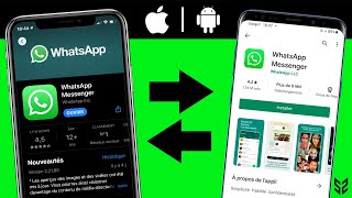 COMMENT TRANSFÉRER WHATSAPP ANDROID VERS IPHONE  TUTO [upl. by Rayham]