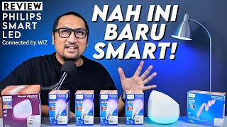 Berkelas amp Berpengalaman REVIEW Philips Smart LED Connected by WiZ [upl. by Amalberga]