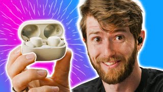 Im ditching my AirPods Pros  Sony WF1000XM4 Wireless Earbuds [upl. by Xantha502]