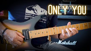 Only you quot The Platters quot  Electric guitar cover by Nacho de Andrés [upl. by Proud]