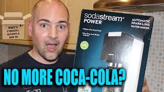 Sodastream POWER Homemade Soda Maker Unboxing amp First Look [upl. by Annadal]