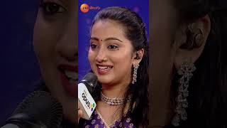 Abhigna’s Flower Guess Game Cheppagaluthundha  SAREGAMAPA Telugu shorts Sun 830PM  Zee Telugu [upl. by Apfelstadt]