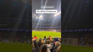 Haaland Goal Manchester City vs Feyenoord haaland mancity feyenoord championsleague shortsfeed [upl. by Croner644]