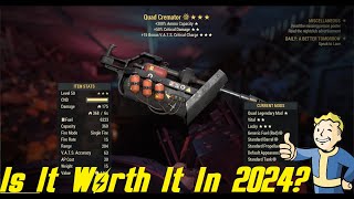 The Cremator  Is It Worth It  Fallout 76 Weapon Guides [upl. by Kristien]