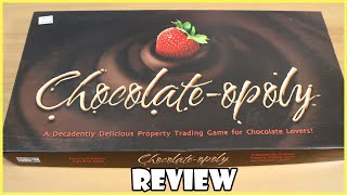 ChocolateOpoly Board Game Review  Board Game Night [upl. by Mellitz714]