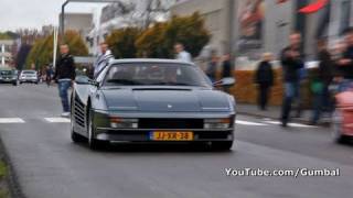 Ferrari Testarossa  Exhaust SOUND  Drive by [upl. by Saretta82]