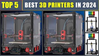 BEST 3D Printers 2024 ✔️TOP 5 HighQuality 3D Printer Review [upl. by Declan]