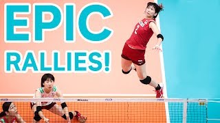 Best RALLIES so far  Womens Volleyball World Cup 2019 [upl. by Dianuj]