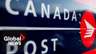 Canada Post reports 315M pretax Q3 loss as strike continues [upl. by Ytomit798]