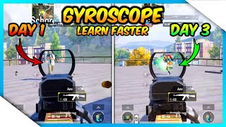 HOW TO USE GYROSCOPE FASTER  BGMI amp PUBG MOBILE GUIDE🔥 Tips amp Tricks [upl. by Rugen]