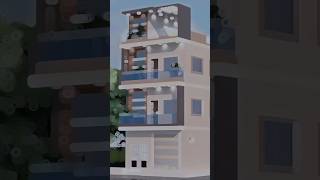 Ground floor Shop ✅  corner house design ideas 🏠trending home new feedshorts home [upl. by Husein]