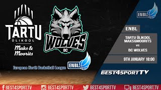 Tartu Ulikool Maks and Moorits v BC Wolves  Full Game Jan 9th  ENBLeague 202223 [upl. by Hidie]