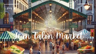 A Complete Tour of JeanTalon Market  A Fall Trip to Montreal  MARCHÉ JeanTalon montreal [upl. by Schwinn385]