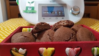 Biscotti tipo grisbì alla nutella per bimby TM6 TM5 TM31 [upl. by Ttayw694]