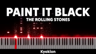 The Rolling Stones  Paint it Black Advanced Piano Solo  Westworld  Wednesday  Kyokion [upl. by Stefan]