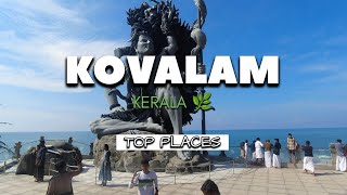 Kovalam Tourist Places Kovalam Tour Guide Poovar Islands🏝️ Azhimala Shiva TempleKovalam Beach ⛱️ [upl. by Barth]