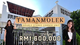 JB Property 新山房地产｜TAMAN MOLEK CORNER UNIT 稀有扩建装修单位 ｜大款双层排屋｜保安围离｜ 步行可到各种商店 [upl. by Bronny436]