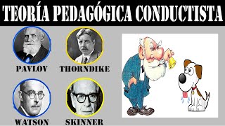 Teoría de Aprendizaje Conductista  Watson Pávlov y Skinner [upl. by Odnamra300]