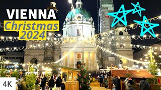 VIENNA TOP CHRISTMAS MARKETS 2024 [upl. by Enomas]