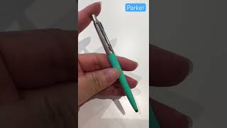 Parker jotter green ballpoint pen pen fountainpen 2023 penlovers fancypens drawing [upl. by Atoiganap941]